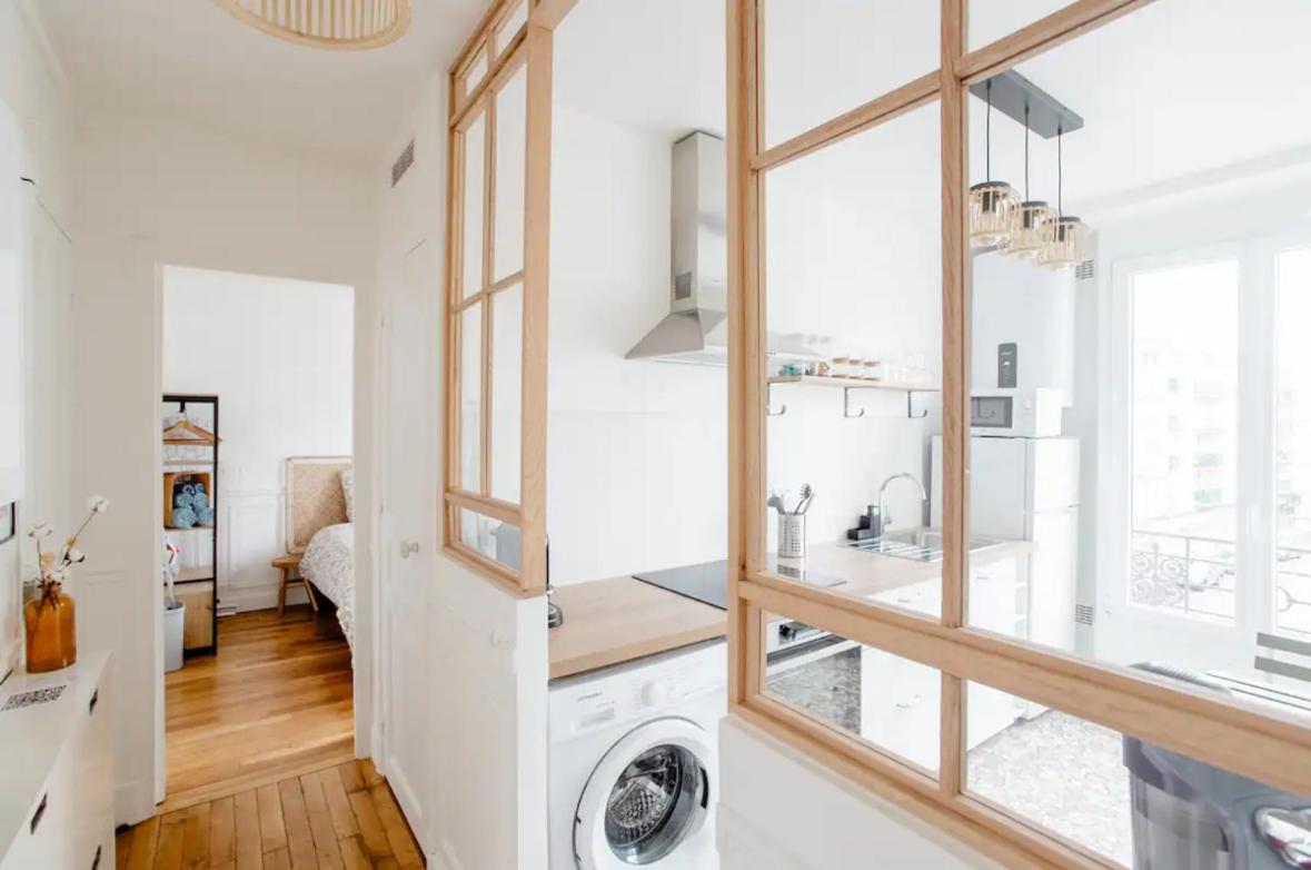 Charmant Appartement Cosy A Suresnes Esterno foto