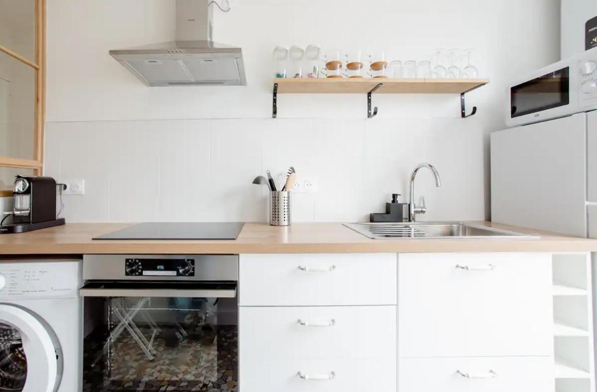 Charmant Appartement Cosy A Suresnes Esterno foto